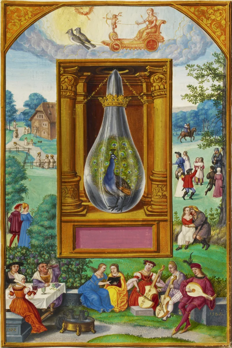 Taurus rising — Splendor Solis illuminated manuscript, 16th century